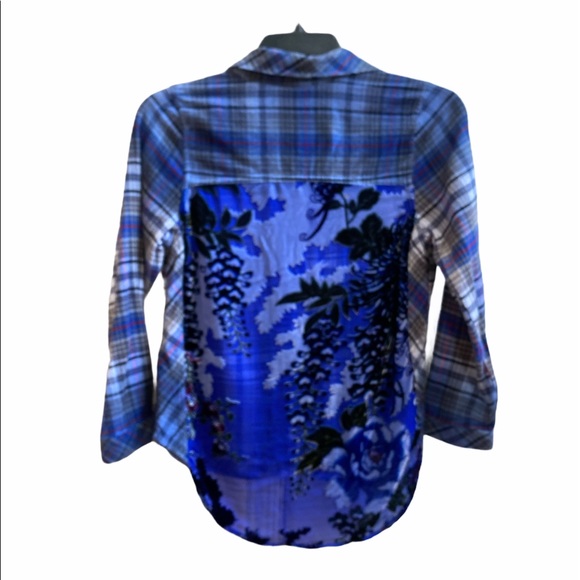 soft surroundings Petites Kingsley Top shirt XS/S - Picture 4 of 9